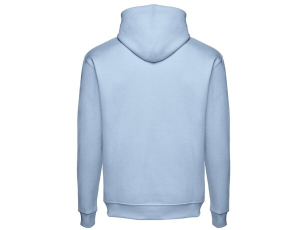 Sudadera unisex con capucha phoenix en algodón y poliéster Azul pastel detalle 24