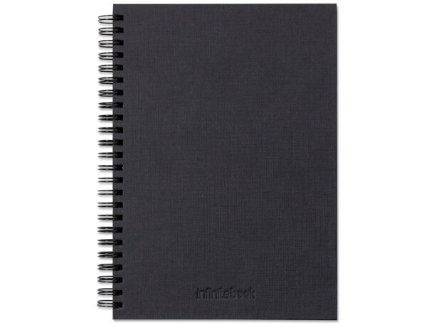Kit infinitebook a5 planner texture con tapa dura reutilizable Negro detalle 3