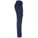 Pantalón elástico bicolor fides con seis bolsillos funcionales Azul marino/Rojo detalle 38