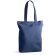 Bolsa algodón poliéster reciclado asas largas 220 g/m2 Hi!dea Azul