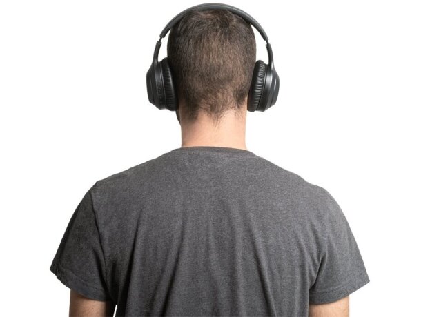 Auriculares bettencourt anc plegables con micrófono integrado Negro detalle 9