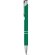 Bolígrafo clásico personalizado con clip Verde
