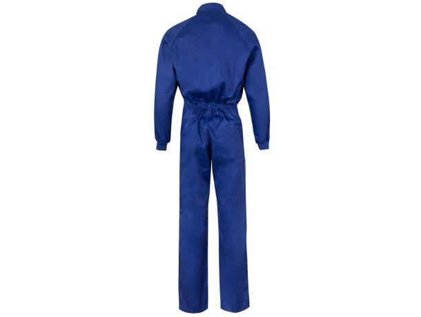 Mono de sarga yama con cremallera doble cursor y bolsillos Azul royal detalle 17