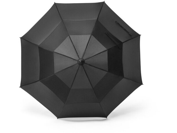 Paraguas Gavin rpet 27.5 pulgadas apertura automática antiviento Negro detalle 4