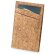 Porta tarjetas ecológico en corcho natural