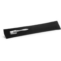 Funda personalizada para bolígrafo de poliester negra