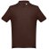 Polo Adam de algodón piqué cardado con cuello canalé Castaño oscuro detalle 38