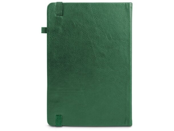 Agenda Waters A5 en PU al agua con páginas FSC Verde oscuro detalle 6