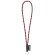 Modelos Lanyard Tube Long Set I estándar negro/rojo