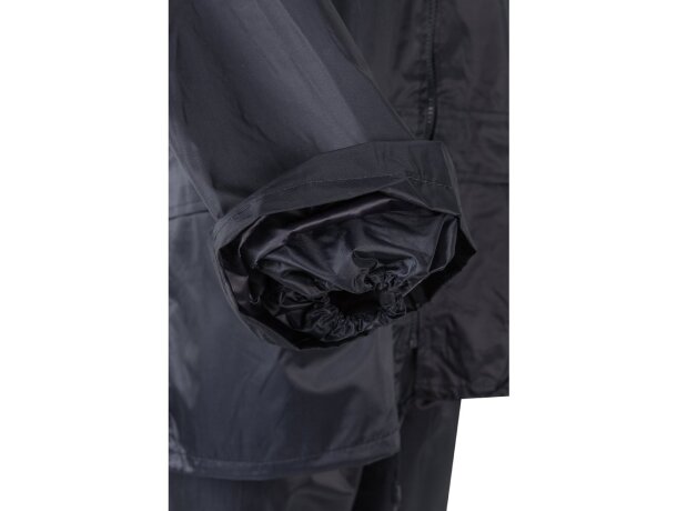 Traje de lluvia dos piezas VL Sedna con capucha transpirable Azul detalle 14