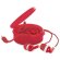 Auriculares Germain con cajita de colores rojo