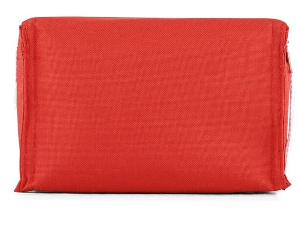Bolsas térmicas asa y cremallera combinada poliéster Hi!dea Jeddah Rojo detalle 14