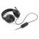 Auriculares gaming thorne rgb con micrófono y luces led Negro detalle 5