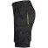 Bermudas Hemera bicolor multibolsillos con cinturilla elástica Negro/Amarillo detalle 33
