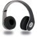 Auricular plástico de diadema con lector TF Hi!dea Negro detalle 3