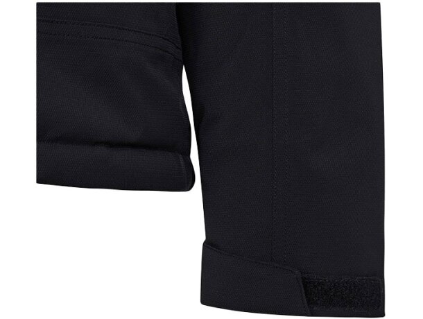 Chaqueta acolchada VL Nyx reciclada repelente al agua unisex Negro detalle 28