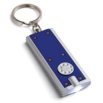 Llavero colores con linterna personalizado azul Llavero colores con linterna personalizado azul