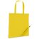 Bolsa sencilla plegable poliéster 190t amarillo