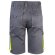 Bermudas Hemera bicolor multibolsillos con cinturilla elástica Gris/Amarillo detalle 20