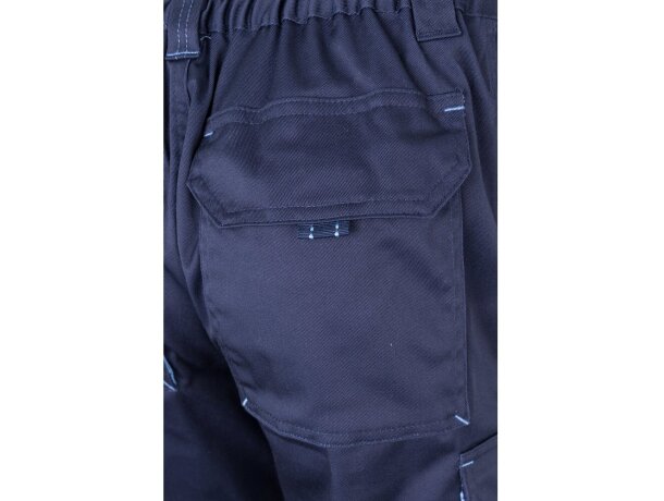 Pantalón de sarga multibolsillos bicolor VL Hypnos Azul marino/Azul claro detalle 11