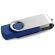 Pen drive 16GB con grabado para empresas Claudius azul royal