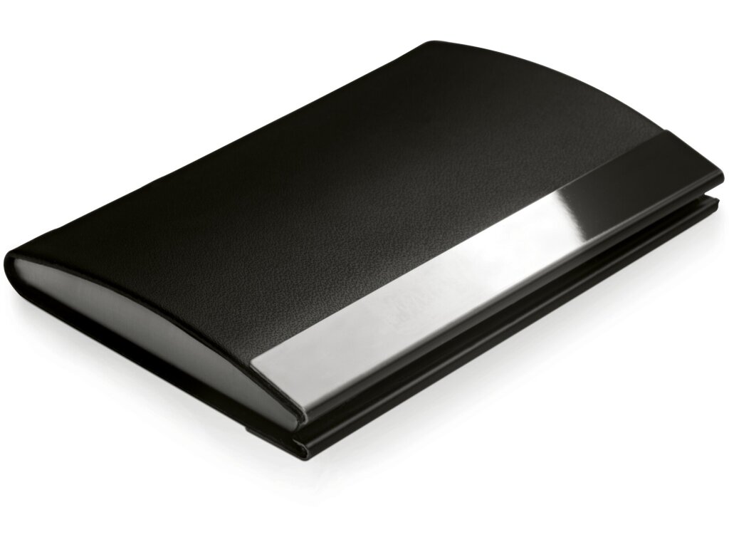 Elegante Tarjetero para documento de Identidad y Tarjeta de cr/édito dise/ños Dise/ño 1 // Negro