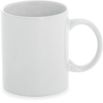 Taza de cerámica báscia blanca para sublimación blanca personalizado