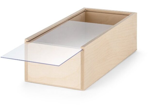 Caja Boxie Clear M de madera M natural claro