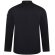 Chaqueta de cocina Agni unisex tejido COOLMAX transpirable Negro detalle 11
