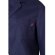 Blusa de sarga Danu unisex con cinturón y bolsillos Azul detalle 20