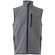 Chaleco soft shell Varuna con forro polar y cremallera invertida Gris