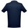 Polo Adam de algodón piqué cardado con cuello canalé Azul detalle 87
