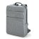 Mochila para ordenador personalizada 600D gris acolchada profesional 10L