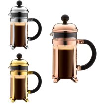 Cafetera prensa francesa cristal borosilicato