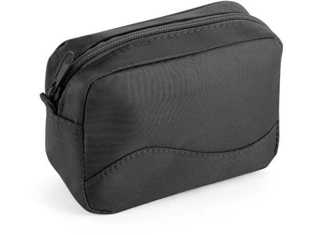 Neceser con logo Marie microfibra cremallera varios tonos Negro detalle 16