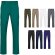Pantalón de sarga multibolsillos Hermes con cintura elástica detalle 1