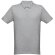 Polo hombre THC Monaco II en algodón 240g/m² con cuello canalé Gris claro matizado
