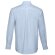 Camisa oxford Tokyo II de manga larga en algodón y poliéster Azul claro detalle 2