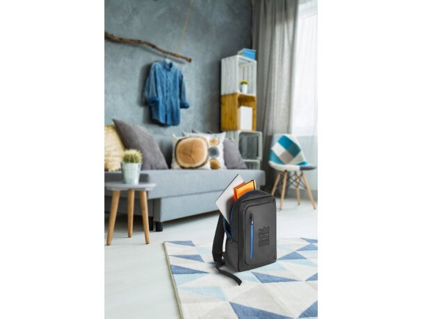 Mochila para portátil de 15,6 para publicidad de impermeable poliéster Hi!dea detalle 1