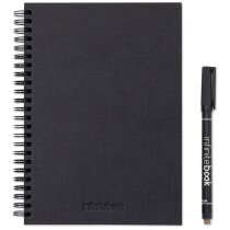 Kit infinitebook a5 planner texture negro