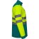 Chaqueta soft shell bicolor hestia large alta visibilidad Verde/Amarillo detalle 7