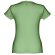 Camisetas manga corta corte entallado de algodón 150 g/m2 Thc Sofia Jade verde detalle 29