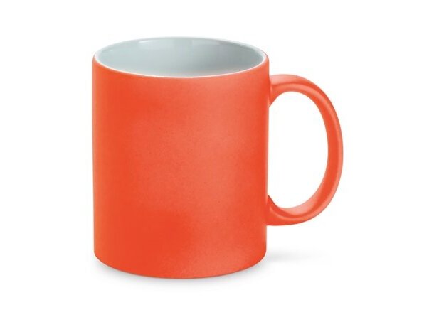 Taza Lynch de cerámica 350 mL naranja