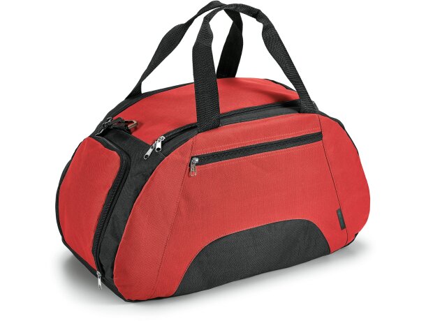 Bolsa Fit deportiva con base semirrígida rojo