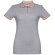 Polo Thc Rome Women slim fit para mujer gris claro matizado