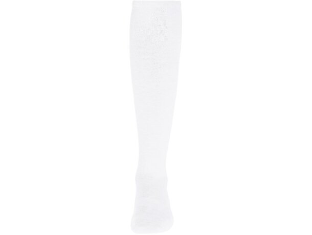 Calcetín deportivo Thc Run Wh de media pantorrilla en blanco Blanco detalle 4
