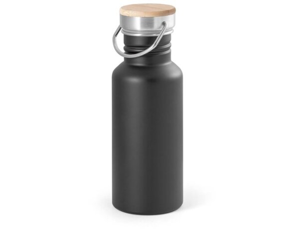 Botella de acero inoxidable de 540 ml Oasis negro