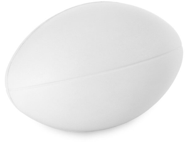 Pelota antiestrés para merchandising plástico de poliuretano Hi!dea Rugby detalle 2