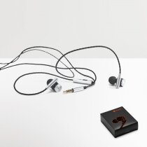Auriculares Vibration metálicos con micrófono jack