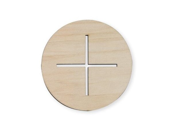 Árbol de Navidad Pinery de madera FSC plegable para colorear Natural claro detalle 7